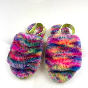 UGG Kids' Fluff Yeah Slide Slipper size 11